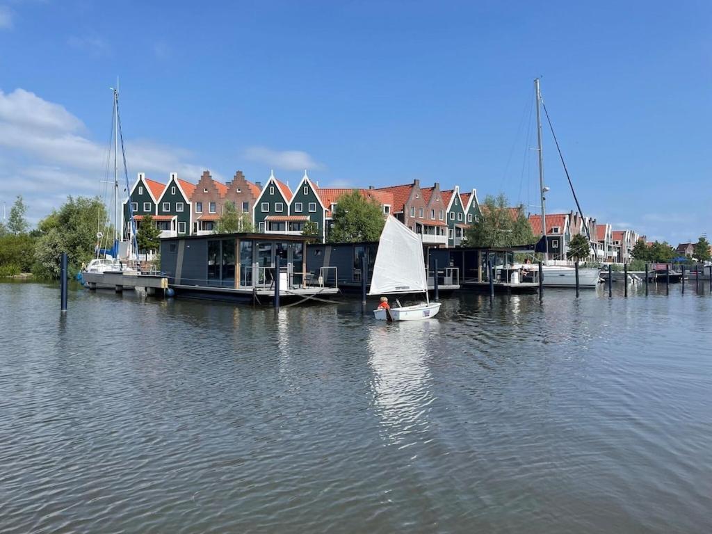 Hotel Modern Houseboat In Marina Of Volendam Zewnętrze zdjęcie